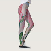 Leggings Roses d'été Abstraits (Droite)
