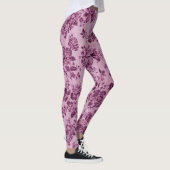 Leggings Roses doux en rose (Droite)