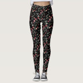 Leggings Roses épars (Devant)