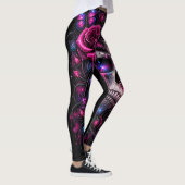 Leggings roses et crâne- ARH (Droite)
