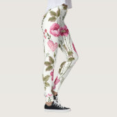Leggings Roses et papillons : Floral Seamless (Droite)