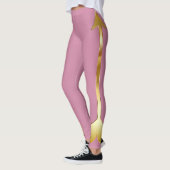Leggings roses Gold Arrow (Gauche)