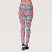 Leggings roses Hamsa (Dos)