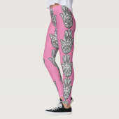 Leggings roses Hamsa (Gauche)