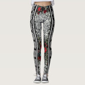 Leggings Roses marocains vintages (Devant)