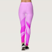 Leggings roses modernes. (Dos)