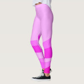 Leggings roses modernes. (Gauche)