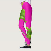 Leggings roses Palm Tree (Gauche)