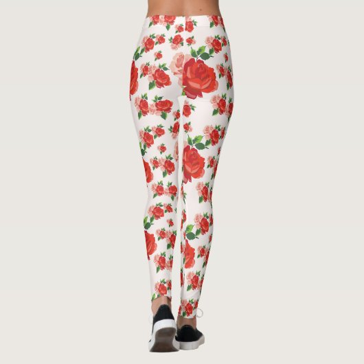 Leggings Roses pour U (Dos)
