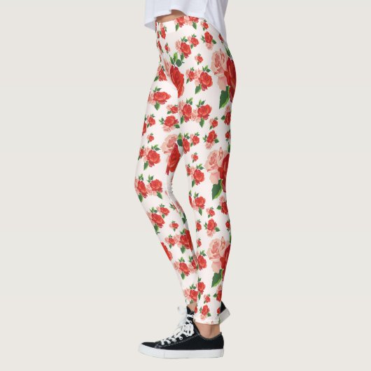 Leggings Roses pour U (Gauche)