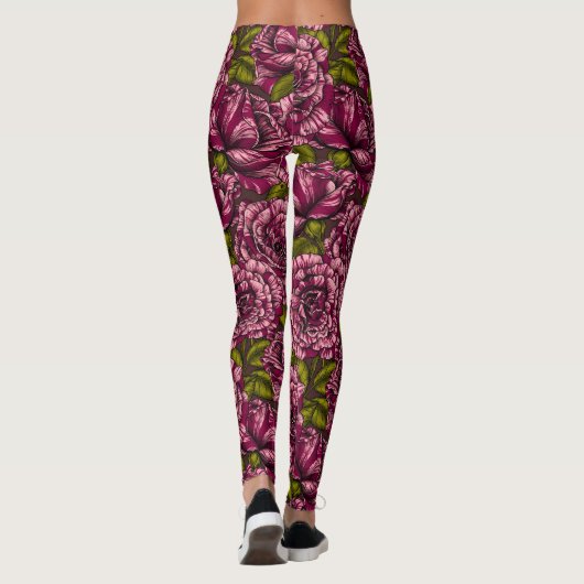 Leggings Roses pour vous (Dos)