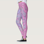 Leggings roses "Ratti_Creative_Arts" (Gauche)