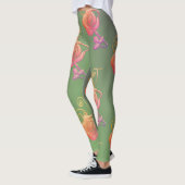 Leggings Roses romantiques (Gauche)