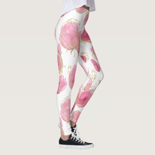 Leggings Roses roses (Droite)