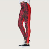 Leggings Roses rouges (Gauche)