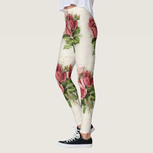 Leggings Roses vintages (Gauche)