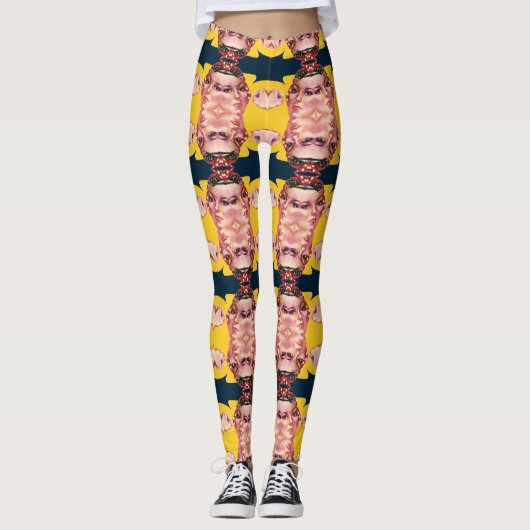 Leggings rosie la riveteuse (Devant)