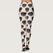 Leggings Rottweiler Cute Dog Lover Pattern (Dos)