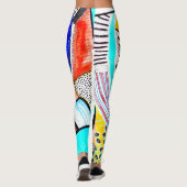 Leggings Roue Abstraite (Dos)
