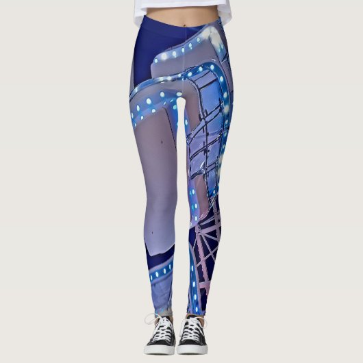 Leggings Roue Blue Ferris (Devant)