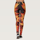 Leggings Roue de feu (Dos)