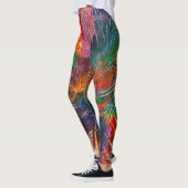 Leggings Roue de spectre de couleurs (Gauche)