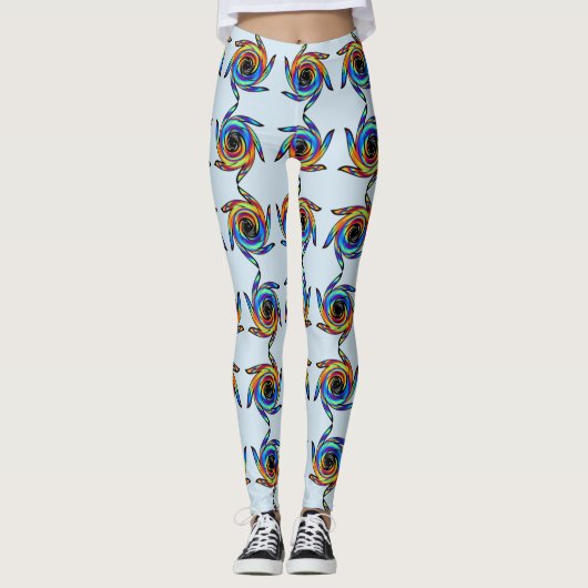 Leggings Roue de vie (Devant)