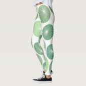 Leggings Roues vertes des années 1950 (Gauche)