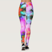 Leggings Rouge Aqua rose clair (Dos)