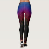 Leggings Rouge au Cosmos (Dos)