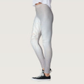 Leggings Rouge clair à blanc (Gauche)