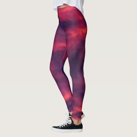 Leggings rouge d'août (Gauche)