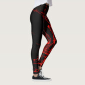 Leggings Rouge d'horreur (Droite)