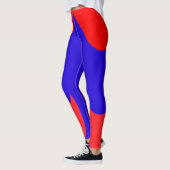 Leggings Rouge et bleu (Gauche)