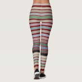 Leggings Rouge Grange Avec Gras (Dos)