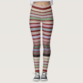 Leggings Rouge Grange Avec Gras (Devant)