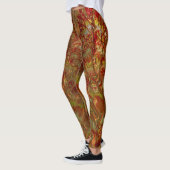 Leggings ~ Rouge, Jaune et Orange ~ Original (Gauche)