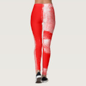 Leggings Rouge n° 2 (Dos)