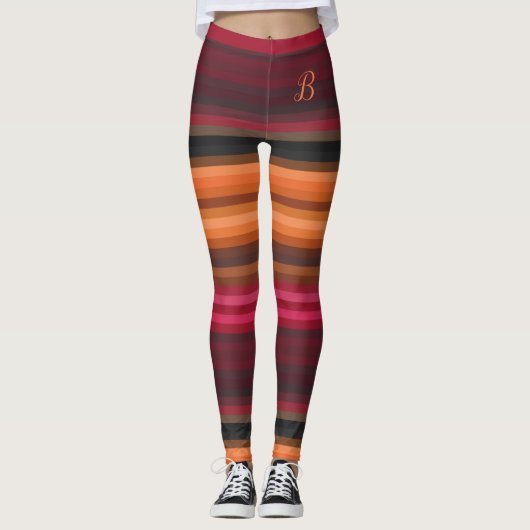 Leggings Rouge rose orange Brown Gris Gris Gris Gris Gris G (Devant)