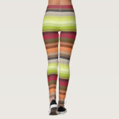 Leggings Rouge Vert Brown Gris Gris Gris Gris Gris Gris Gri (Dos)