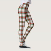 Leggings Rouge, vert et blanc classiques de ~ de plaid de (Droite)