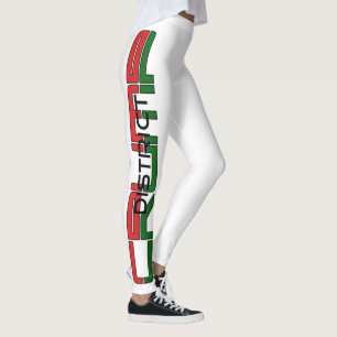 LEGGINGS ROUGE/VERT - LÉGUMES