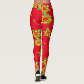 Leggings Rouges Et Jaunes (Dos)