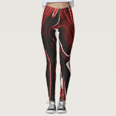 Leggings ROUGES FONCÉ (Devant)