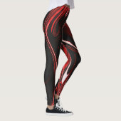 Leggings ROUGES FONCÉ (Droite)