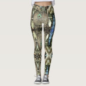 LEGGINGS ROULEAUX DE ROULEAUX DE FIL À STEAMPUNK (Devant)