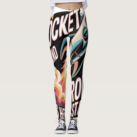 Leggings Roulis de fusée (Devant)