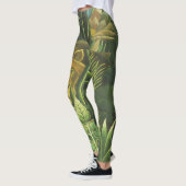 Leggings Rousseau Tropical Jungle Lion Peinture (Gauche)