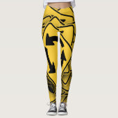 LEGGINGS ROUTE SIGNES ROTARY (Devant)