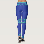 Leggings Routes croisées (Dos)
